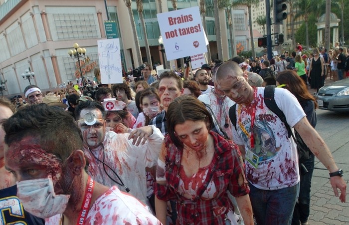 Zombiji prošetali San Diegom