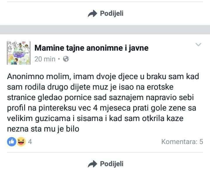 Žena se požalila na svog muža, a njegovo je opravdanje odlično