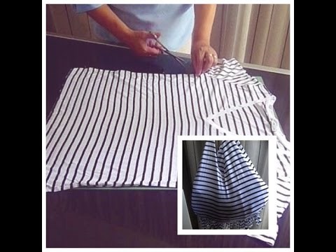 VIDEO: Od prugaste majice, napravila potpuno novu stvar!