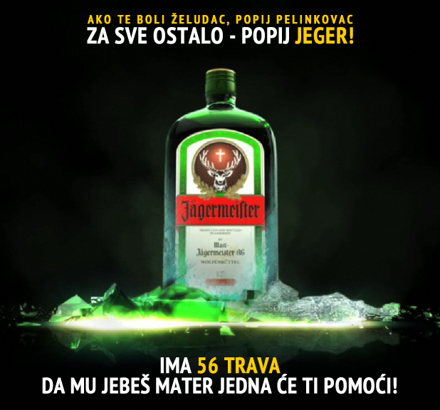 Jeger liječi što ni pelin ne može!