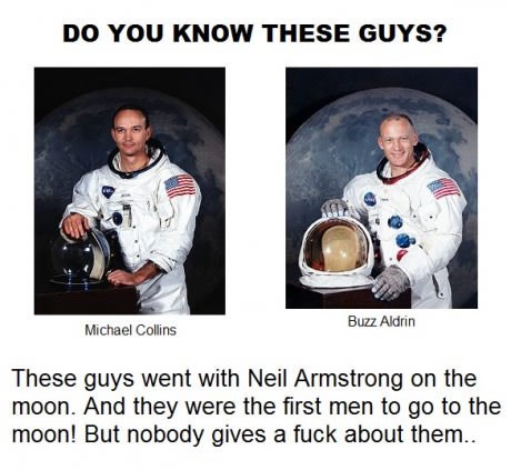 Ovo su prvi ljudi na Mjesecu - ikoga briga?