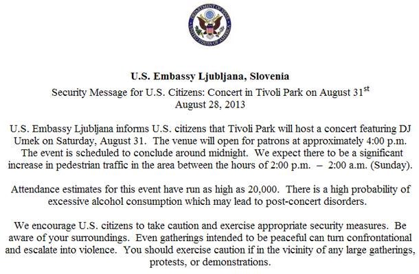 Ameri se uspaničili zbog slovenskog DJ-a