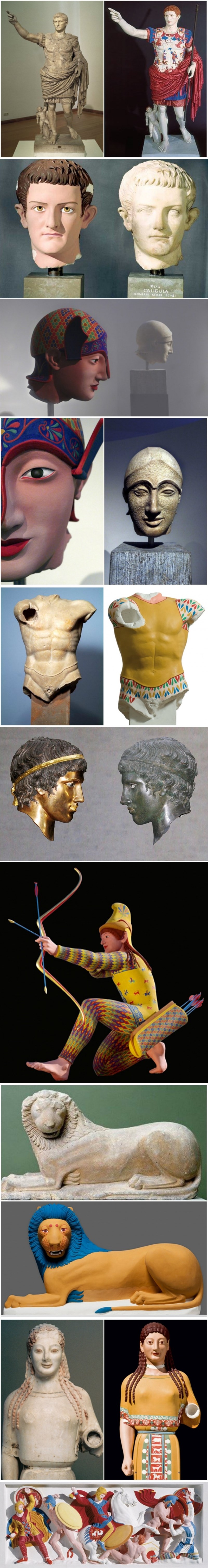 Ovako su antički kipovi ZAISTA izgledali