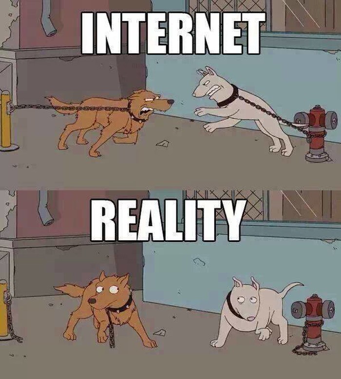 Internet ratnici kad ih konačno pustiš s lanca
