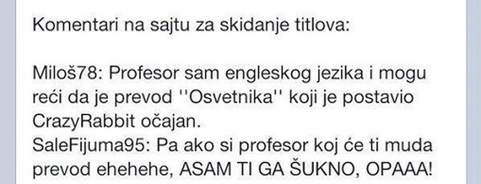 šuknuo ga..