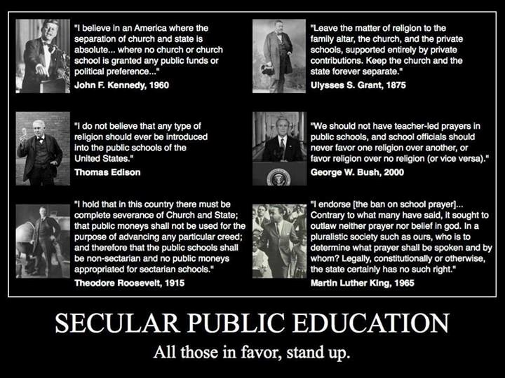 I Martin Luther King, Jr. protiv vjere u javnim školama