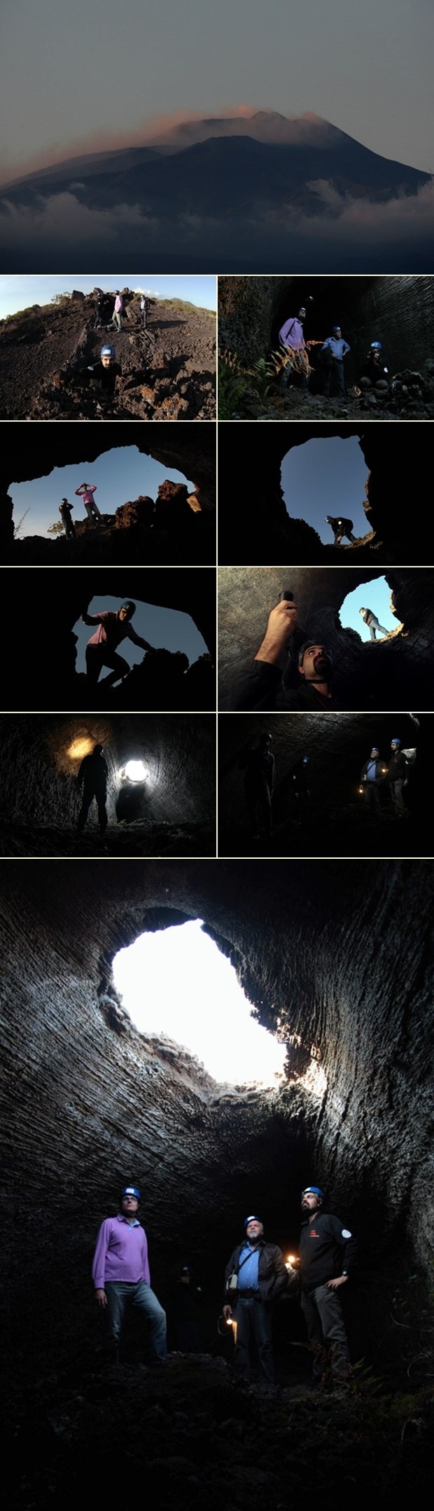 Sicilija: Šetnja podzemnim tunelima vulkana Etne