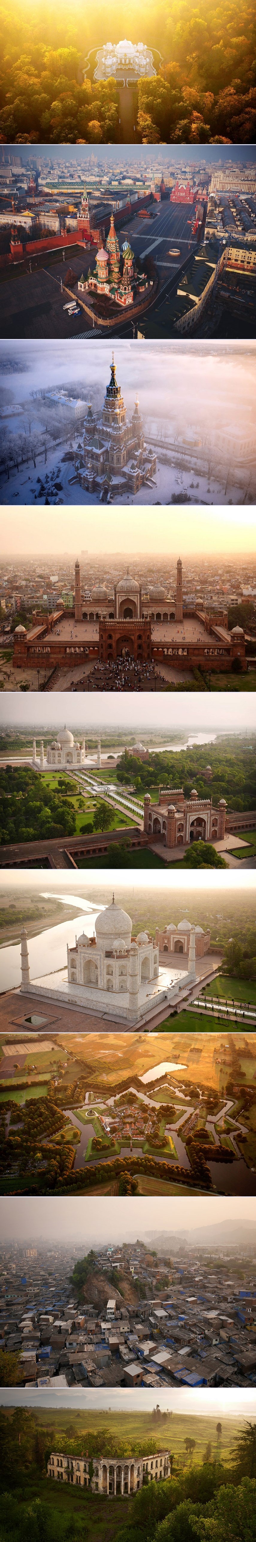 Ove fantastične fotke s drona danas bi vas strpale u zatvor!