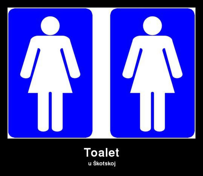 Škoti su uniseks