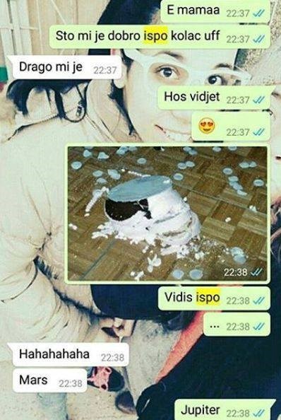 Mami se pohvalila da joj je kolač dobro ispao, a onda joj je poslala sliku koja ju je razočarala