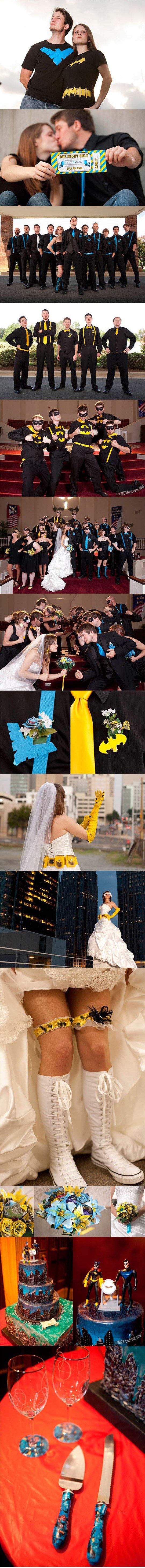 Odlučili su napraviti tematsko vjenčanje inspirirano najdražim strip junacima 