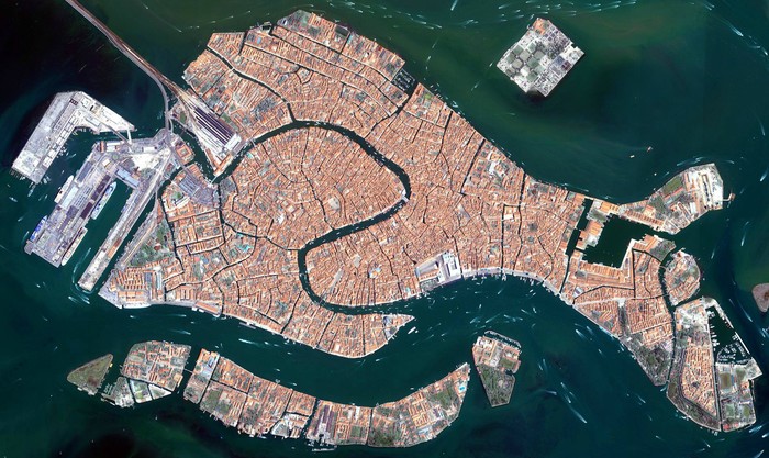 Venecija iz ptičje perspektive