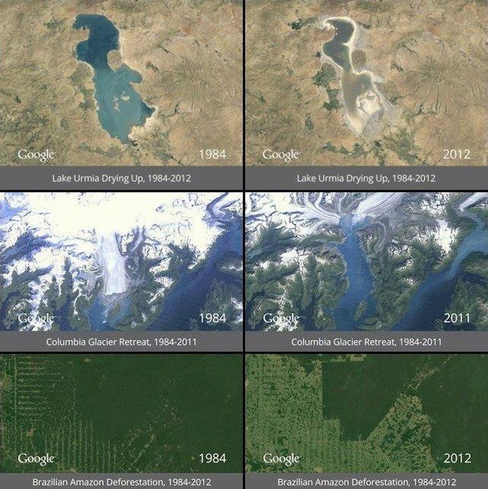 Nestanak jezera, ledenjaka, šuma: Satelit ne laže