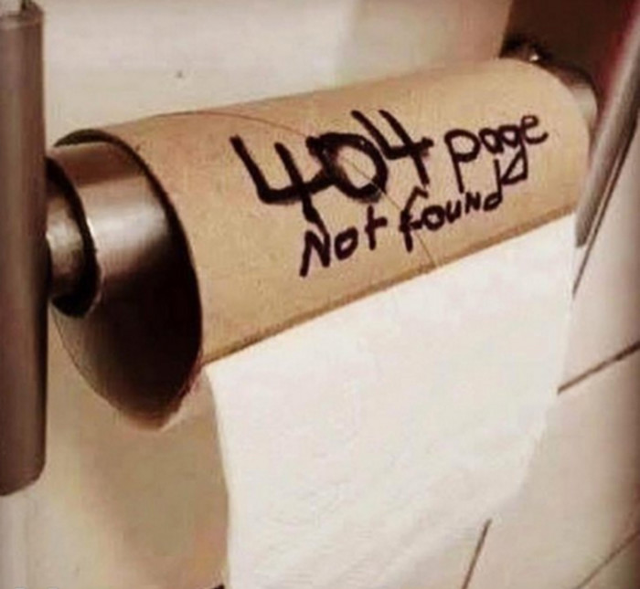 Najgora greška u WC-u