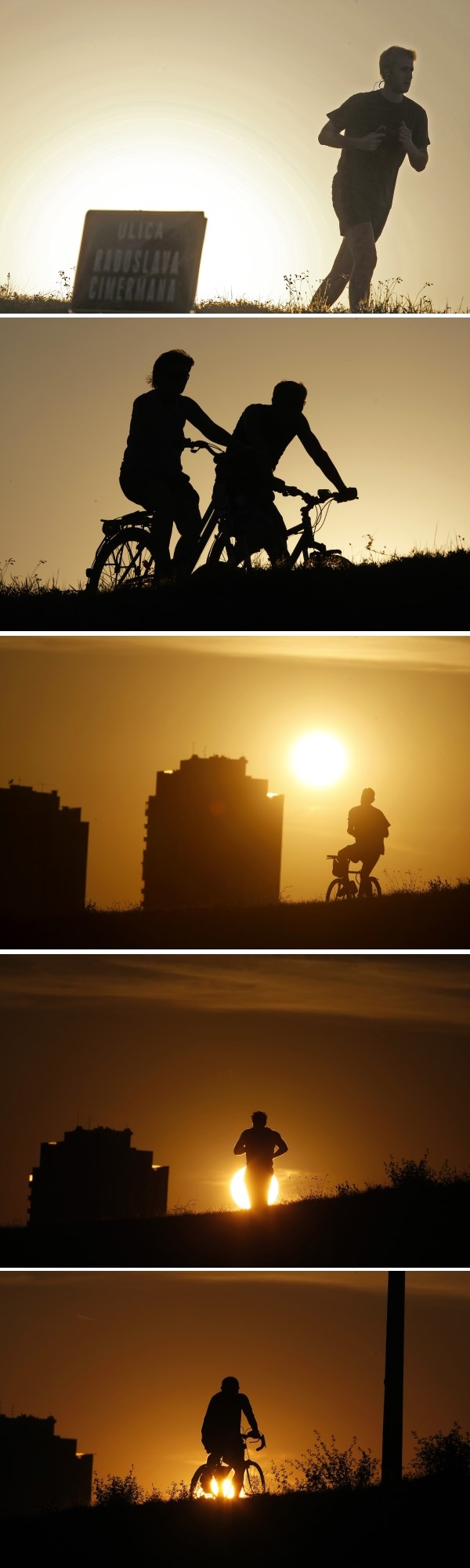 Vrući zagrebački suton uz rekreativce