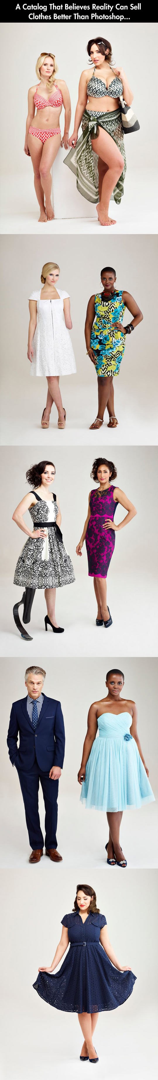 Da su katalozi puni stvarnih ljudi, a ne Photoshopa