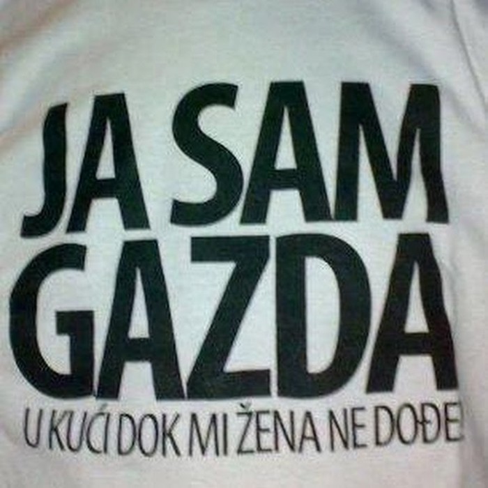 Muško je gazda, nemaj drugih bo.. bok draga, da draga, odmah draga!