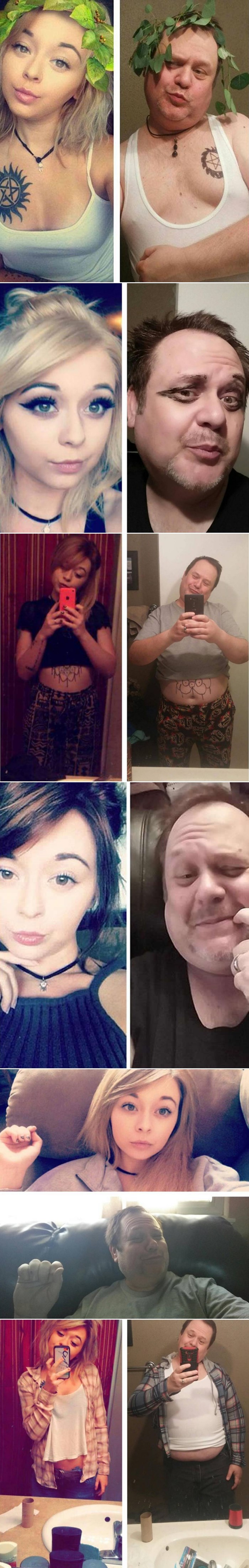 Tata kćeri složio neugodnjak kopiranjem njenih "seksi" selfija