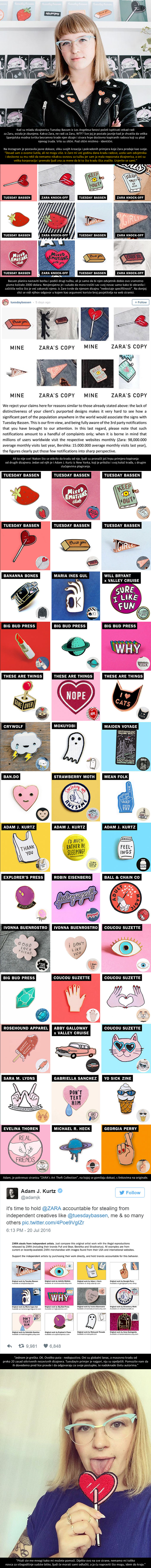 SKANDAL: Zara optužena za krađu od malih dizajnera, a evo i dokaza!