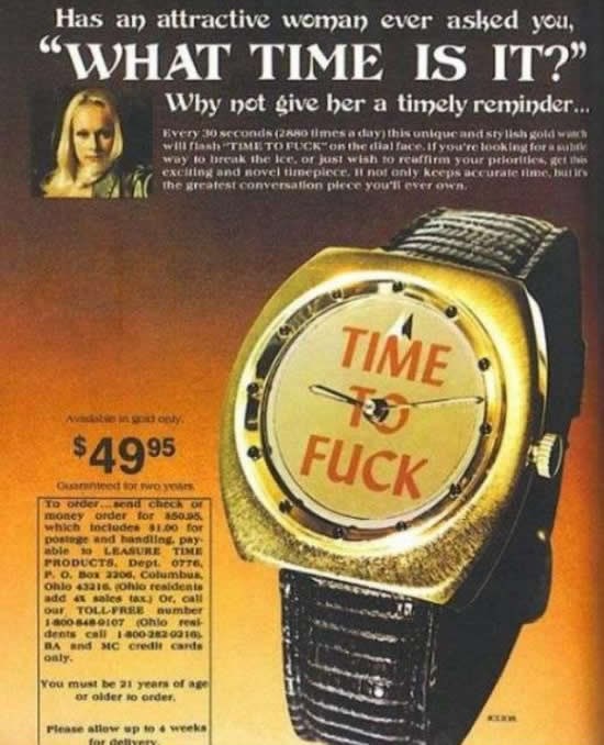 Pravi gospodin uvijek zna koliko je sati