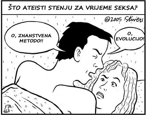Što ateisti viču tijekom seksa?