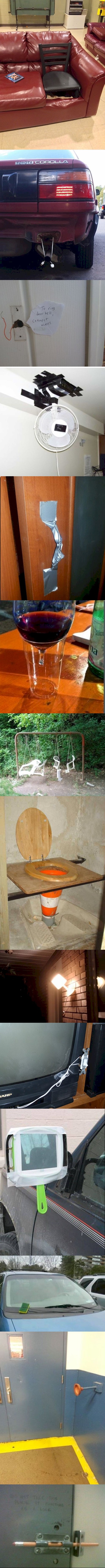 Fotografije koje će vam pokazati zašto ne trebate pomoć majstora