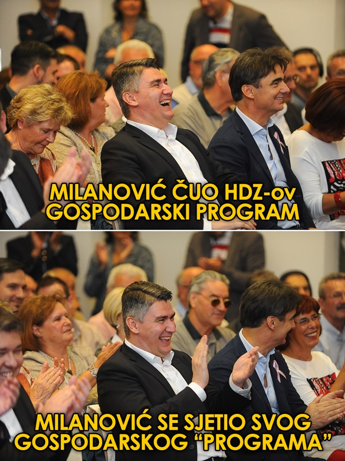 Milanović umirao od smijeha na SDP-ovom skupu, mi također, od očaja
