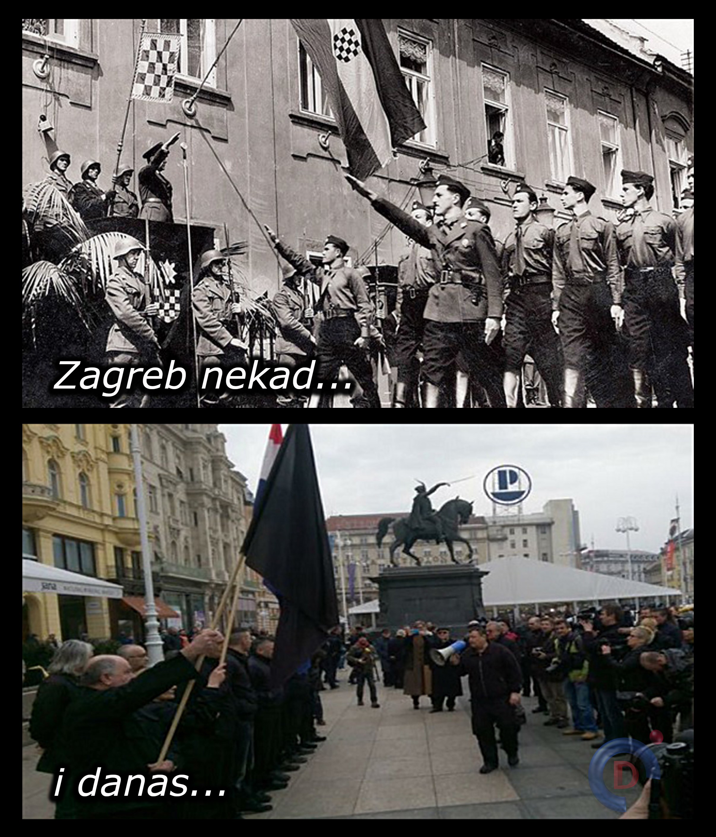 Fašisti opet jašu, stazicama, mostovima i putićima...