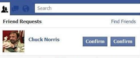 Kad te Chuck Norris želi za frenda - nema odbijanja