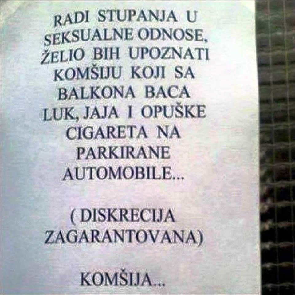 Iza ovako smirenih oglasa je prava prijetnja