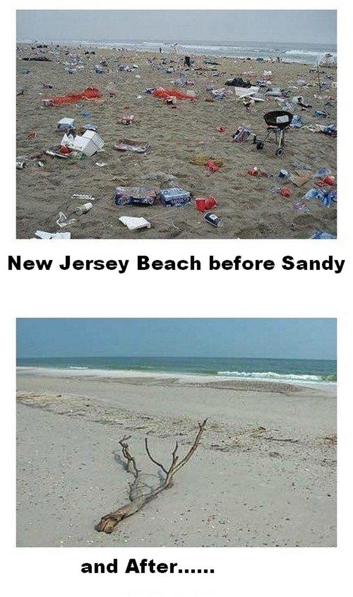 Plaže New Jerseya nakon uragan: Hvala za smeće, ljudi