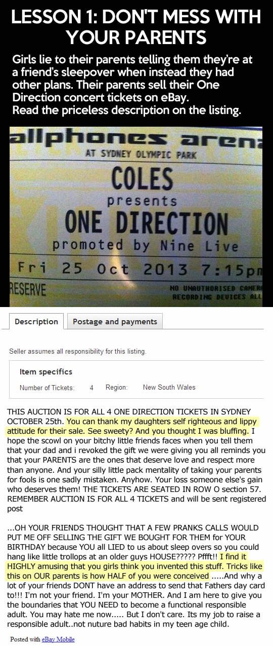 Brutalna lekcija lažljivoj kćeri: Tekst postao hit