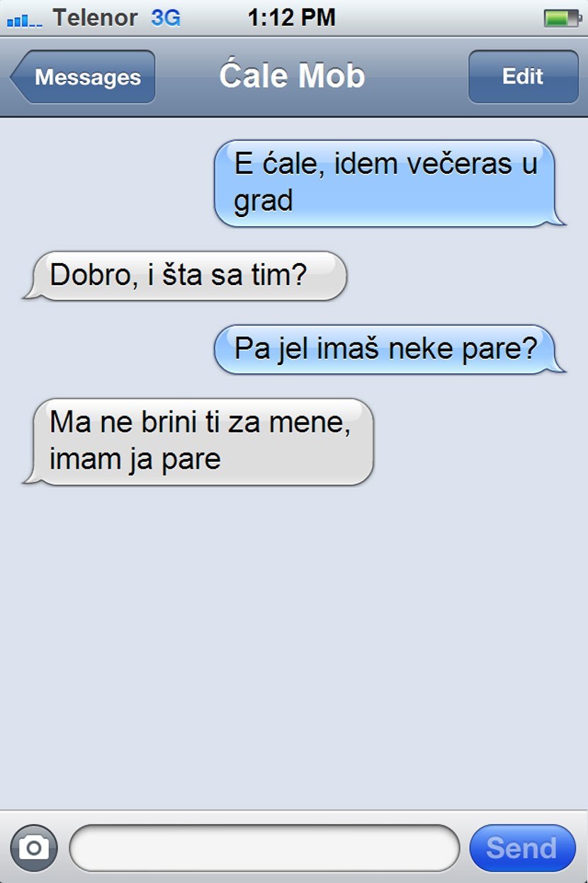 SMS DANA: Otac ispalio sina za pare!