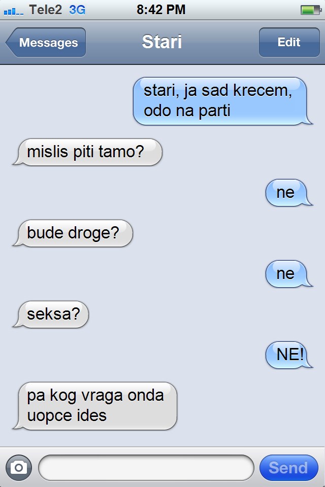 Kad ti je tata veći partijaner od tebe