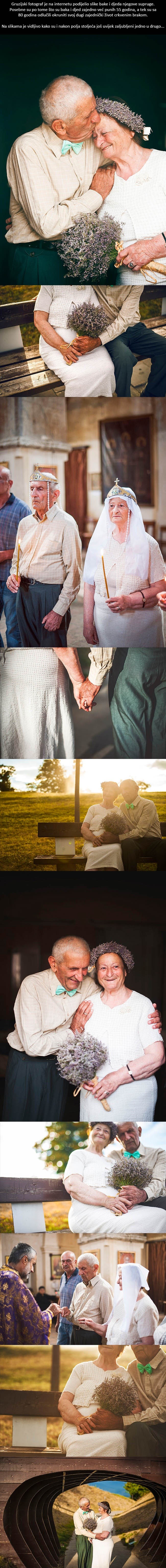 Baka i djed odlučili nakon 55 godina zajedničkog života pred oltarom reći da!