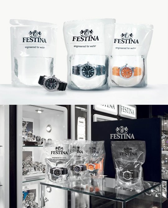 Vodootporne satove prodaju u vrećici s vodom