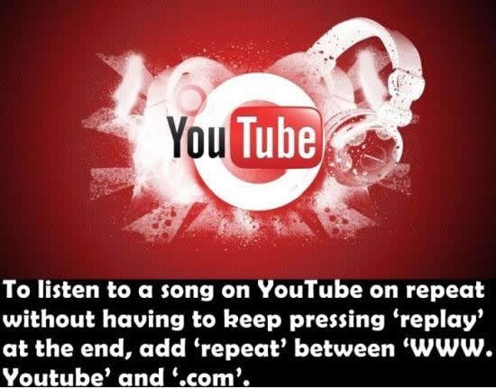 YouTube trik za slušanje na "repeat"