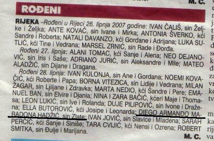 U Rijeci rođen novi Maradona!