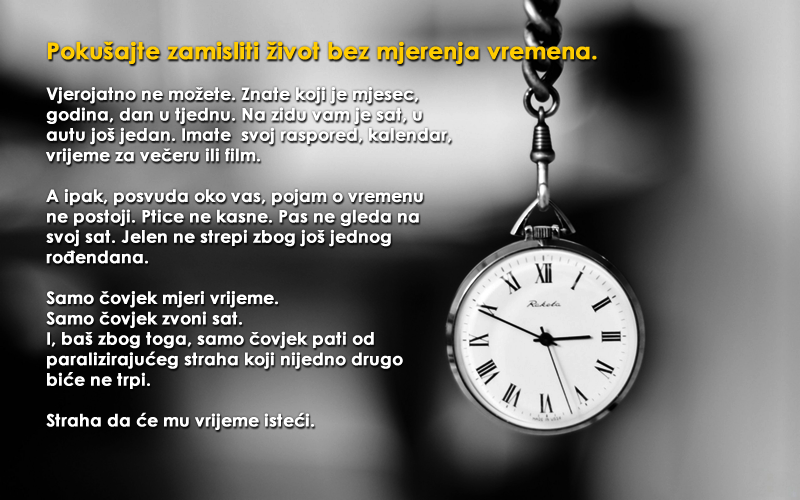 Najveći čovjekov strah je..