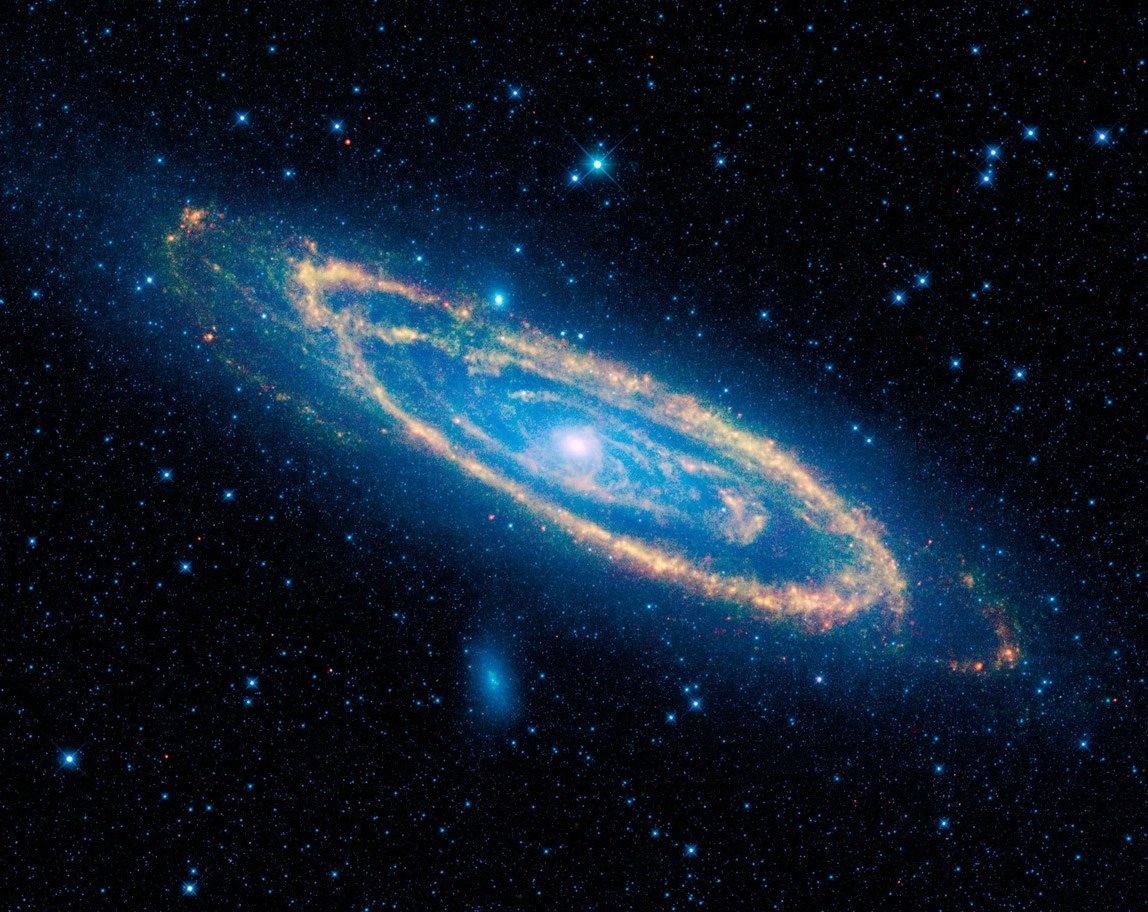 Galaksija Andromeda prije 2,3 milijuna godina