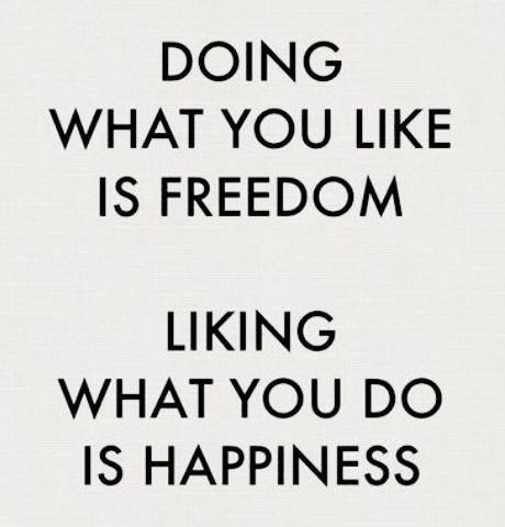 Znaš li što je sloboda, a što sreća?