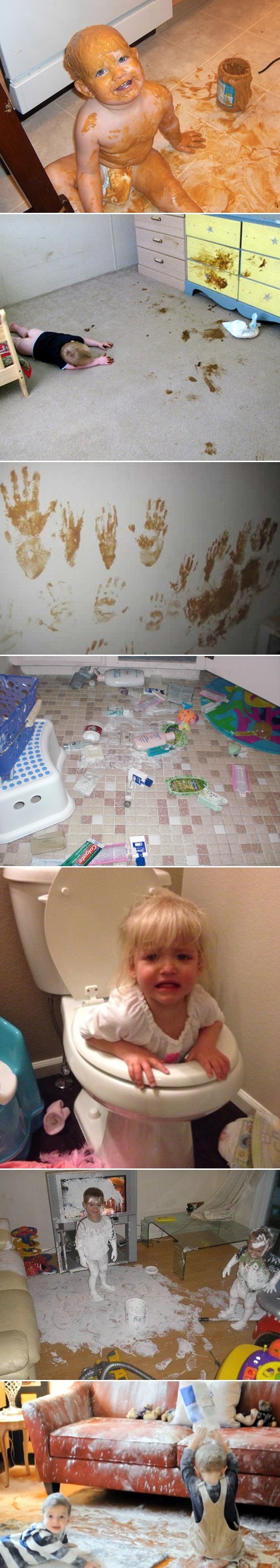 Galerija: Kako je imati klince - zmazana strana priče