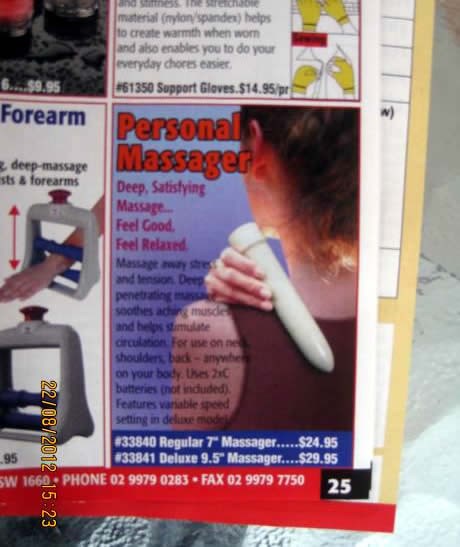 Kako prodati vibrator u običnom časopisu