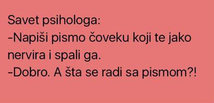 Dobar savjet zlata vrijedi