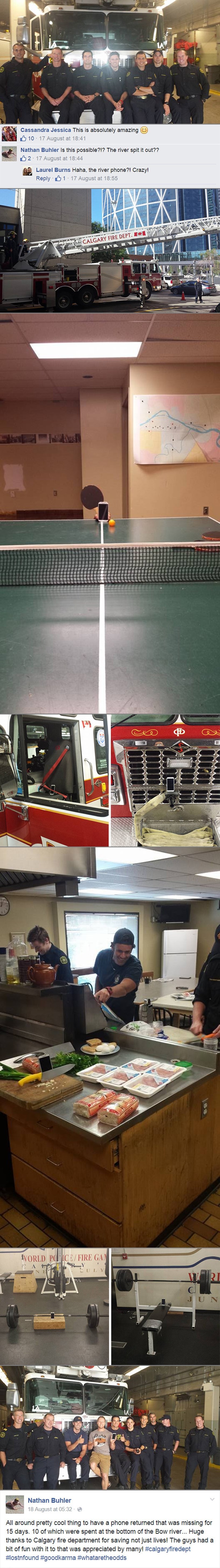 GALERIJA: Mobitel mu ispao u rijeku - dva tjedna kasnije, počeo je stavljati slike na Fejs!