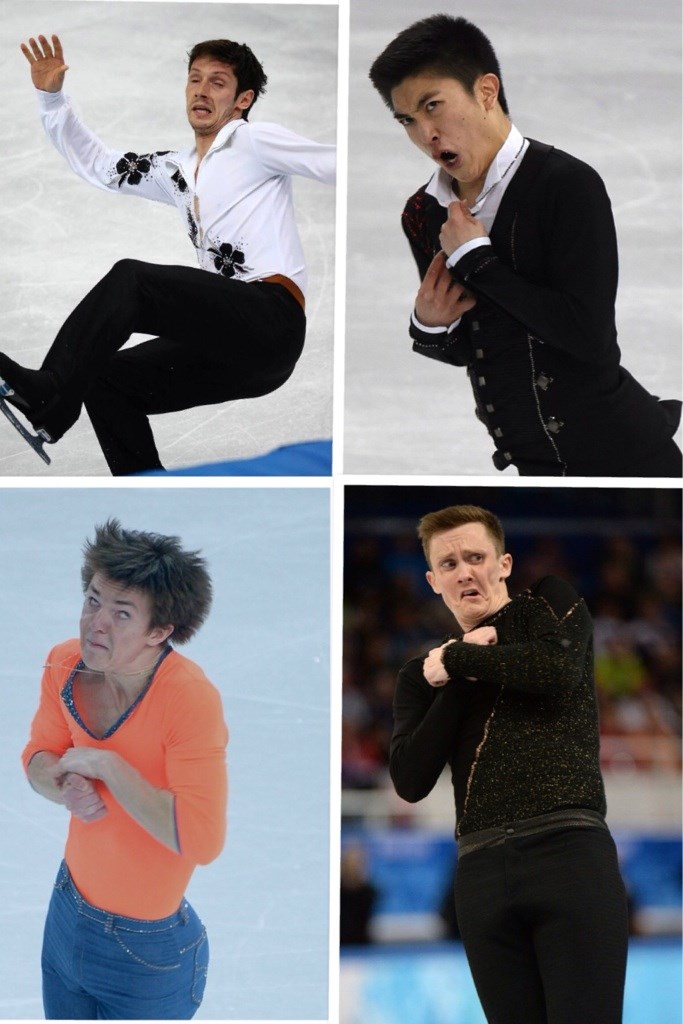 Klizanje nije tako graciozno kad ih usporiš