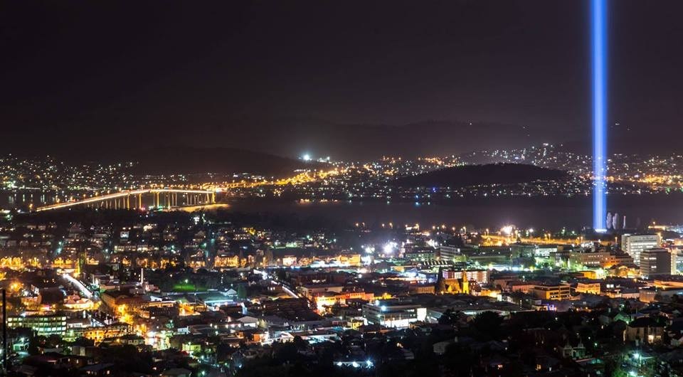 Noćna svjetla Hobarta