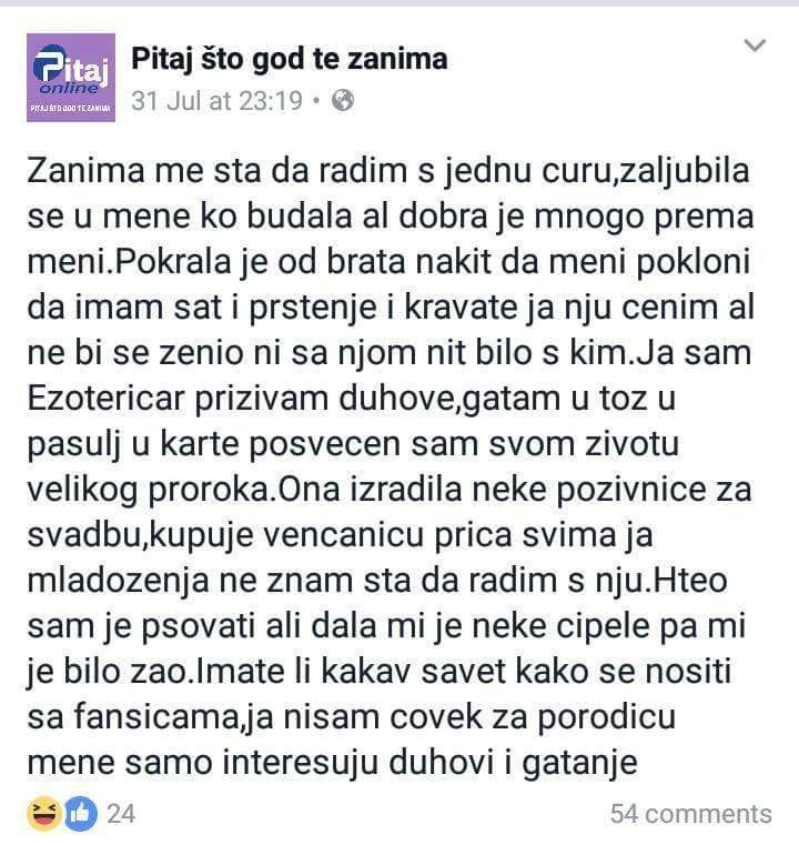 Čovjek se našao u problemu: Posvetio bi se životu velikog proroka, a ona se želi udati