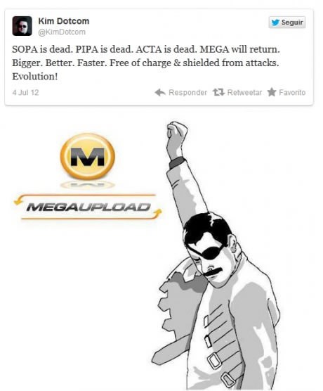 ACTA, SOPA, PIPA: Nakon smrti "zmaja", Megaupload se vraća?