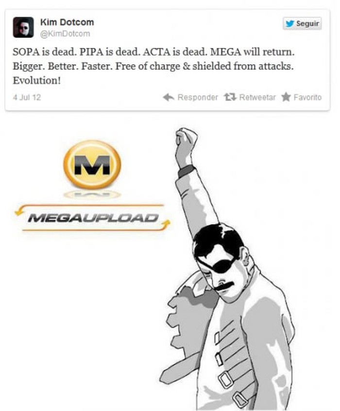 ACTA, SOPA, PIPA: Nakon smrti "zmaja", Megaupload se vraća?